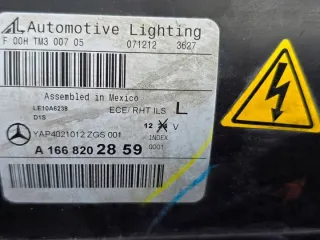 A1668202859 Фара левая Mercedes ML/GLE W166 Арт e12360970, вид 5