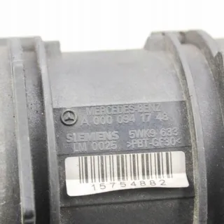 A0000941748 Расходомер воздуха Mercedes C W204 Арт e12333010, вид 5