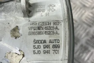5J0941699 Фара противотуманная левая Skoda Roomster 1 Арт e12329399, вид 5
