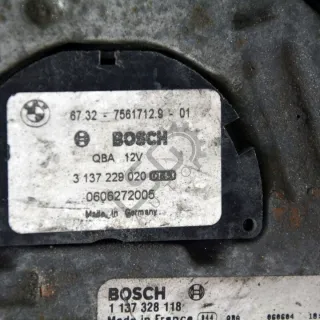 7561712 7801657 Вентилятор радиатора BMW 5 E60/E61 Арт e12324380, вид 3