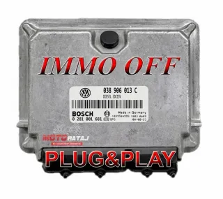 038906013C Блок управления двигателем Volkswagen Polo 4 Арт e12321948, вид 1