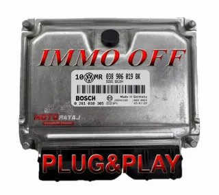 038906019BK Блок управления двигателем Volkswagen Passat B5 Арт e12321785, вид 1
