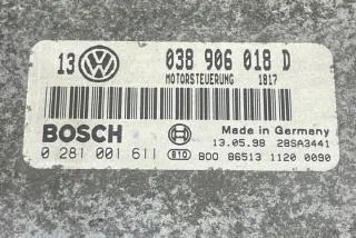 038906018D Блок управления двигателем Volkswagen Golf 4 Арт e12321405, вид 1