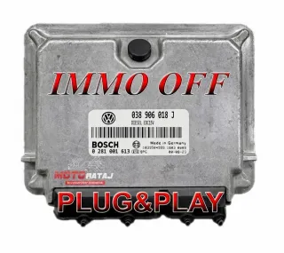038906018J Блок управления двигателем Volkswagen Golf 4 Арт e12321382, вид 1