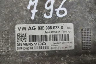 03E906023D Блок управления двигателем Skoda Fabia 1 Арт e12320832, вид 4