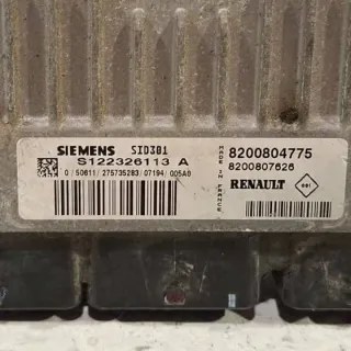 S122326113A 8200804775 Блок управления двигателем Renault Megane 2 Арт e12320506, вид 5