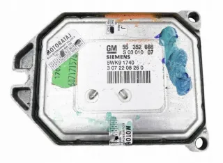 55352666 Блок управления двигателем Opel Vectra B Арт e12319783, вид 1