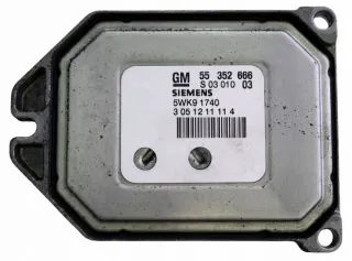 55352666 Блок управления двигателем Opel Vectra C  Арт e12319749, вид 1