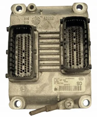 55350552 Блок управления двигателем Opel Corsa C Арт e12319633, вид 1