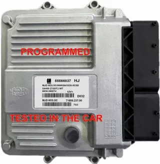 55566037 Блок управления двигателем Opel Corsa D Арт e12319582, вид 1
