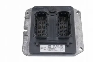 90520859 Блок управления двигателем Opel Astra G Арт e12319492, вид 1
