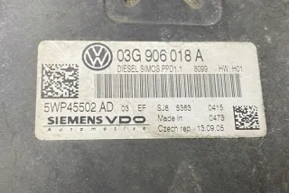 03G906018A Блок управления двигателем Honda Civic 8 Арт e12317990, вид 2