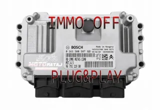 0261S08587 Блок управления двигателем Citroen C4 1 Арт e12317626, вид 1