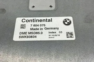 7604075 Блок управления двигателем BMW 7 F01/F02 Арт e12317316, вид 3