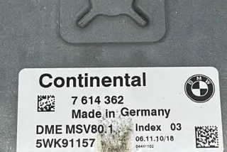 7614362 Блок управления двигателем BMW 3 E90/E91/E92/E93 Арт e12316962, вид 3
