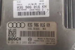03G906016KN Блок управления двигателем Audi A4 B7 Арт e12316208, вид 2