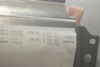 6995901 Подушка безопасности BMW X6 E71/E72 Арт e12310758, вид 5