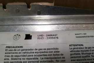 2406447 Подушка безопасности BMW X5 E70 Арт e12310596, вид 5