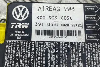 391103 Блок AirBag Volkswagen Passat B6 Арт e12305078, вид 1