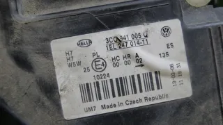 3C0941005Q 1EL247014-11 Фара левая Volkswagen Passat B6 Арт e12301640, вид 5