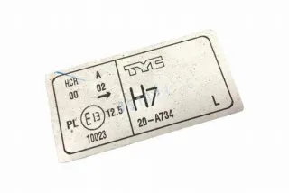 20A734 Фара левая Volkswagen Passat B6 Арт e12301629, вид 3