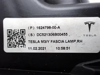 1624798-00-A 1624798-00 1624798 Фара противотуманная правая Tesla model 3 Арт e12299283, вид 5
