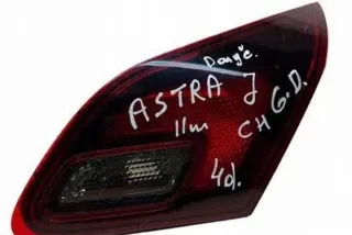 1090098 Фонарь задний правый Opel Astra J Арт e12298356, вид 2