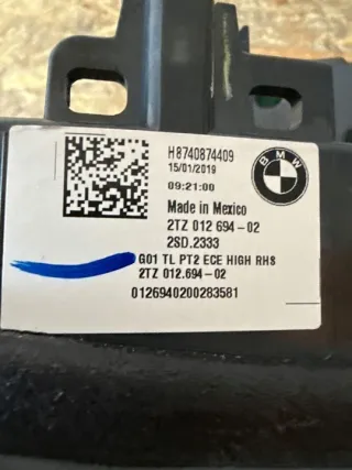 2TZ01269402 Фонарь задний правый BMW X3 G01 Арт e12297813, вид 4