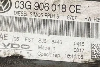 03G906018CE Блок управления двигателем Volkswagen Passat B7 Арт e12293896, вид 1
