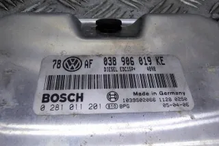 038906019KE Блок управления двигателем Skoda Superb 1 Арт e12293510, вид 3