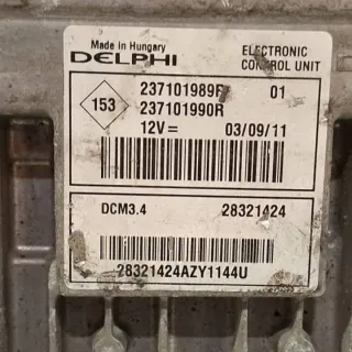 237101989R 237101990R Блок управления двигателем Renault Clio 3 Арт e12293106, вид 3