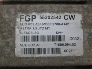 55202542CW Блок управления двигателем Opel Astra H Арт e12292700, вид 4