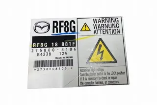 RF8G18881F Блок управления двигателем Mazda 3 BL Арт e12292145, вид 2