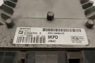 AV2112A650CD Блок управления двигателем Ford Fiesta 6 Арт e12291605, вид 1