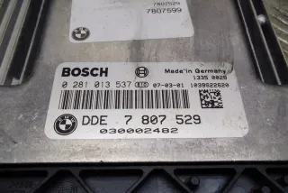 0281013537 Блок управления двигателем BMW 1 E81/E82/E87/E88 Арт e12290475, вид 2