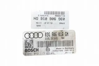 03G906016GN Блок управления двигателем Audi A4 B6 Арт e12290299, вид 1