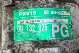 09132925 Компрессор кондиционера Opel Astra G Арт e12288189, вид 2