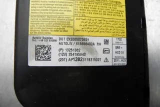 13251382 Подушка безопасности Opel Astra J Арт e12284817, вид 2