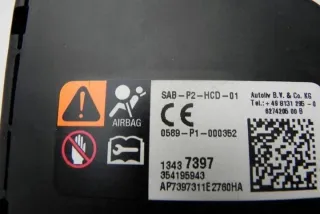 13437397 Подушка безопасности Opel Astra J Арт e12284816, вид 2