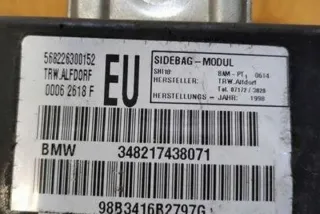 00062618F Подушка безопасности BMW 3 E46 Арт e12281875, вид 1