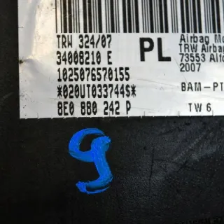 8E0880242P Подушка безопасности Audi A4 B7 Арт e12281465, вид 1