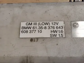 61358376643 Блок комфорта BMW 5 E39 Арт e12281247, вид 3