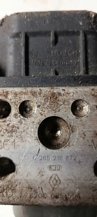0265216872 Блок ABS Renault Clio 3 Арт e12278489, вид 2