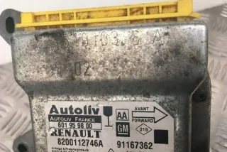 601959800 Блок AirBag Renault Trafic 2 Арт e12272681, вид 3