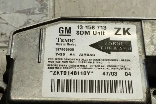 13158713 Блок AirBag Opel Astra H Арт e12272448, вид 2