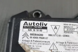 9803844280 Блок AirBag Citroen C5 1 Арт e12271801, вид 4