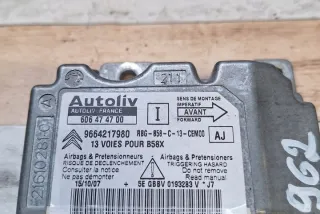 9664217980 Блок AirBag Citroen C4 2 Арт e12271781, вид 1