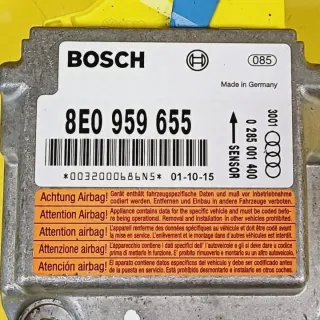 8E0959655 Блок AirBag Audi A4 B6 Арт e12271270, вид 2