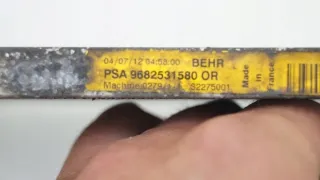 9682531580 Радиатор кондиционера Peugeot 508 Арт e12264534, вид 2