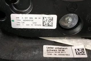 W221 2214608803 Руль Mercedes S W221 Арт e12258686, вид 7